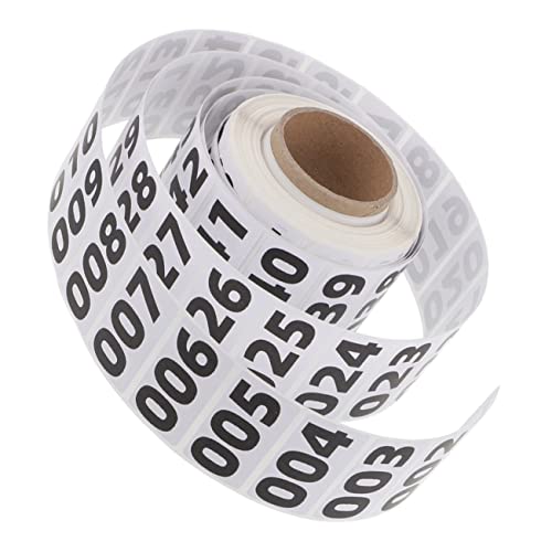 COOPHYA 1 Rolle Aufkleber Inventar Aufkleber Etiketten Runde Nummer Aufkleber Nummer Aufkleber Etiketten Nummerierte Aufkleber Nummer Etiketten Inventar Etiketten Nummerierte Etiketten COOPHYA 1 Rolle Aufkleber Inventar Aufkleber Etiketten Runde Nummer Aufkleber Nummer Aufkleber Etiketten Nummerierte Aufkleber Nummer Etiketten Inventar Etiketten Nummerierte Etiketten von COOPHYA