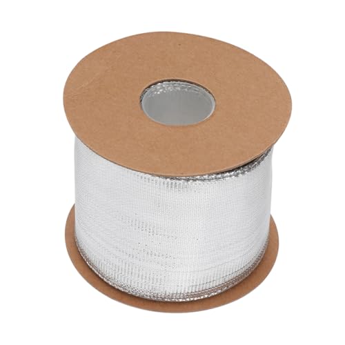 COOPHYA 1 Rolle Festliches Geschenkband Diy Verpackungsband für Blumensträuße und Partydeko Metallisch Glänzend für Hochzeiten und Feiertage COOPHYA 1 Rolle Festliches Geschenkband Diy Verpackungsband für Blumensträuße und Partydeko Metallisch Glänzend für Hochzeiten und Feiertage von COOPHYA