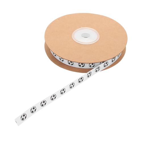 COOPHYA 1 Rolle Fußball Geschenkband Sportliches Ripsband für Diy Hochzeiten und Bastelprojekte Yards für Fußballpartys und Dekorationen COOPHYA 1 Rolle Fußball Geschenkband Sportliches Ripsband für Diy Hochzeiten und Bastelprojekte Yards für Fußballpartys und Dekorationen von COOPHYA
