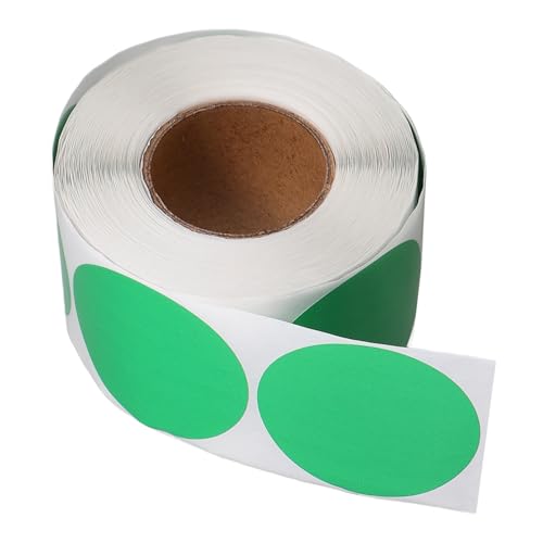 COOPHYA 1 Rolle Runde Aufkleber, Selbstklebende Adressetiketten, Große Versandetiketten, Selbstklebende Etiketten, Bedrucktes Aufkleberpapier, Permanente Etiketten, Namensetiketten, von COOPHYA