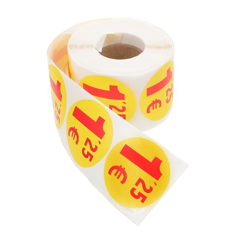 COOPHYA 1 Rolle Tag Aufkleber Verkauf Preisaufkleber Markt Preisaufkleber Runde Preisetiketten Waren Preisaufkleber Waren Papieranhänger Rundes Etikett Neonfarben Anhänger COOPHYA 1 Rolle Tag Aufkleber Verkauf Preisaufkleber Markt Preisaufkleber Runde Preisetiketten Waren Preisaufkleber Waren Papieranhänger Rundes Etikett Neonfarben Anhänger von COOPHYA