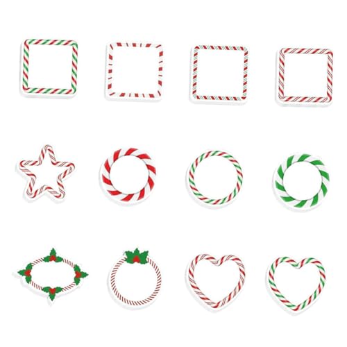 COOPHYA 1 Sätze Weihnachtliche Haftnotizen mit Büchern Selbstklebende Notizblöcke im Süßigkeiten Design für Festliche Bürodekorationen und Kreative Erinnerungen COOPHYA 1 Sätze Weihnachtliche Haftnotizen mit Büchern Selbstklebende Notizblöcke im Süßigkeiten Design für Festliche Bürodekorationen und Kreative Erinnerungen von COOPHYA
