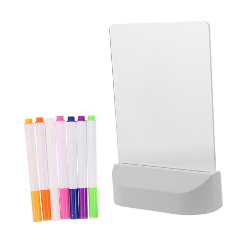 COOPHYA 1 Satz Acryl LED Notiztafel für Abwischbares Diy Zeichenbrett mit Bunten Stiften und Warmem Licht Kreative Nachtlampe für Kinderzimmer Wiederverwendbar und Leicht zu Reinigen COOPHYA 1 Satz Acryl LED Notiztafel für Abwischbares Diy Zeichenbrett mit Bunten Stiften und Warmem Licht Kreative Nachtlampe für Kinderzimmer Wiederverwendbar und Leicht zu Reinigen von COOPHYA