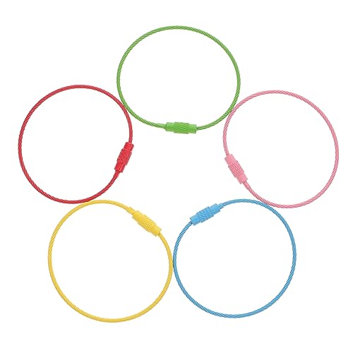COOPHYA 1 Satz Drahtschlüsselkette Schlüsselanhänger Aus Drahtseil Ring Schlüsselbund Schlüsselband Für Dünn Werzeug Werkzeugregal Draht Schlüsselanhänger Kabel Rostfreier Stahl 20 Stück COOPHYA 1 Satz Drahtschlüsselkette Schlüsselanhänger Aus Drahtseil Ring Schlüsselbund Schlüsselband Für Dünn Werzeug Werkzeugregal Draht Schlüsselanhänger Kabel Rostfreier Stahl 20 Stück von COOPHYA