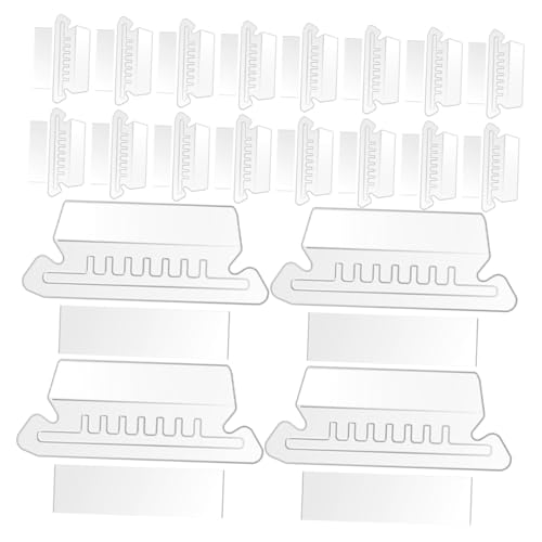 COOPHYA 1 Satz Etikettenhalter, Klassifizierungsregisterkarten, Hängeregistratur Identifikationsordner Registerkarten, Kleine Hängeregistraturordner, Abnehmbare Ordnerregisterkarten, von COOPHYA