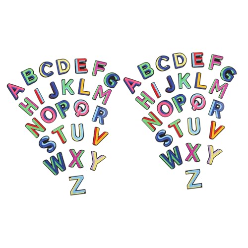 COOPHYA 1 Satz Farbige Buchstaben Stoffaufkleber Glitzer Etiketten Abzeichen Zum Nähen Des Alphabets Die Band DIY Unregelmäßige Zahlen Pailletten Logo Leavers Für Muster 52 Stück COOPHYA 1 Satz Farbige Buchstaben Stoffaufkleber Glitzer Etiketten Abzeichen Zum Nähen Des Alphabets Die Band DIY Unregelmäßige Zahlen Pailletten Logo Leavers Für Muster 52 Stück von COOPHYA