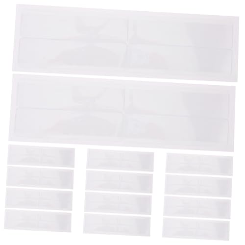 COOPHYA 1 Satz Selbstklebende Etikettenhalter Für Supermarktetiketten, Transparente Versandetikettentasche, Selbstklebende Index Etikettentaschen, Transparenter Etikettenhalter, von COOPHYA