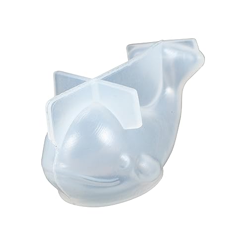COOPHYA 1 Stück DIY Silikonform Wal Mould Epoxidharz Gießform für Kreative Dekorationen Wiederverwendbar und Leicht zu Reinigen für Handarbeiten und Ornamente Meeresmotiv von COOPHYA