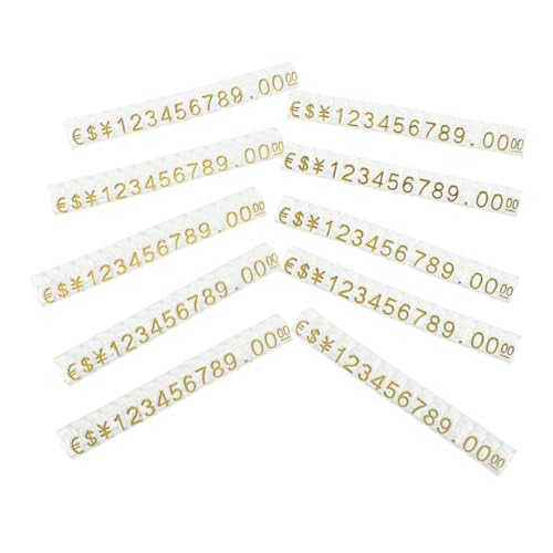 COOPHYA 10 Saiten Transparenter Preiswürfel für Schmuck und Einzelhandel Preisschilder aus Robustem Material Verstellbar für Geschäfte und Bastelprojekte COOPHYA 10 Saiten Transparenter Preiswürfel für Schmuck und Einzelhandel Preisschilder aus Robustem Material Verstellbar für Geschäfte und Bastelprojekte von COOPHYA
