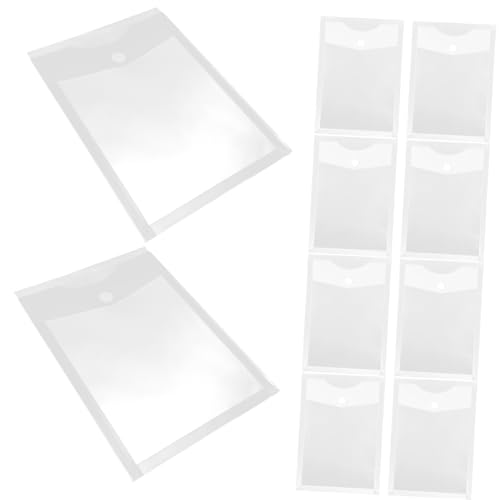 COOPHYA 10 Stück Dokumenten Aufbewahrungstaschen Transparente Ordner mit Druckknopf für Schule und Büro Robuste und Leichte Fächermappen für Sichere Aufbewahrung von Unterlagen COOPHYA 10 Stück Dokumenten Aufbewahrungstaschen Transparente Ordner mit Druckknopf für Schule und Büro Robuste und Leichte Fächermappen für Sichere Aufbewahrung von Unterlagen von COOPHYA