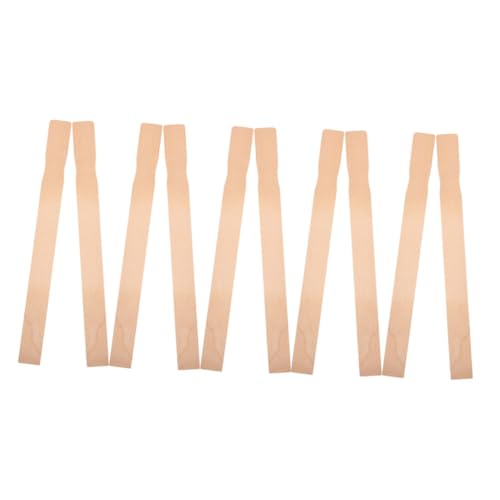 COOPHYA 10 Stück Robuste Rührstäbe Natürlichem Holz Farben Epoxidharz und Diy Projekten für Garten und Bibliotheksmarkierungen von COOPHYA