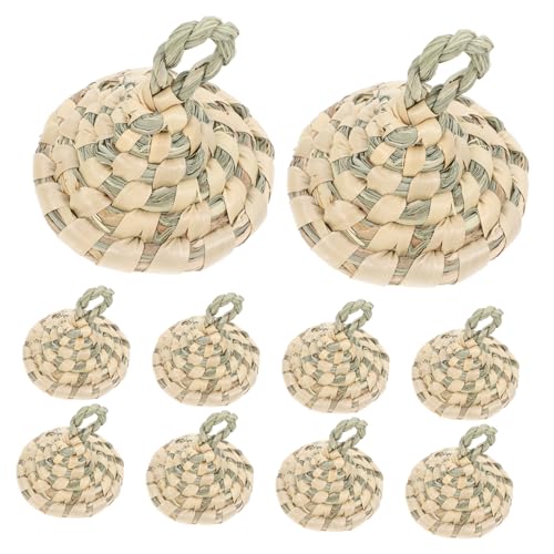 COOPHYA 10 Stück Strohhüte für Bastelprojekte Diy Woven Straw Hat Kleine Hüte für Partys Fotorequisiten Bastelideen für Erwachsene COOPHYA 10 Stück Strohhüte für Bastelprojekte Diy Woven Straw Hat Kleine Hüte für Partys Fotorequisiten Bastelideen für Erwachsene von COOPHYA