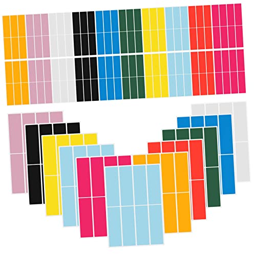 COOPHYA 100 Blatt Farbige Etikettenaufkleber Für Den Bürogebrauch, Kennzeichnungsetiketten, Klassifizierungsaufkleber, Klassifizierungsetiketten, Etikettenindexaufkleber, von COOPHYA