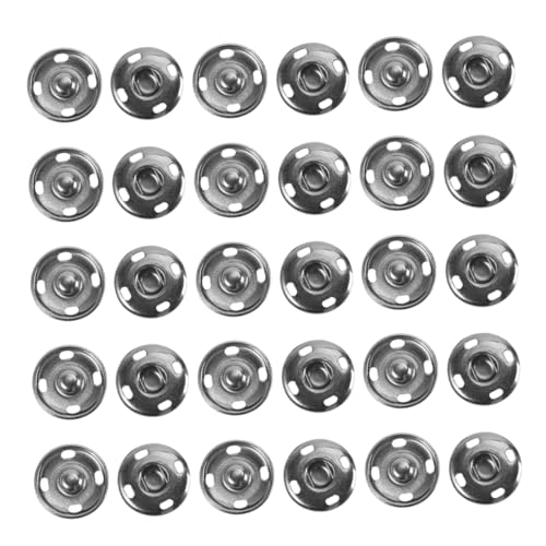 COOPHYA 100 Stück Druckknöpfe Robuste Metallknöpfe zum Annähen für Diy Nähprojekte Langlebige und Stilvolle Druckstuds für Mäntel Hosen und Bekleidung Gunmetal Farbe COOPHYA 100 Stück Druckknöpfe Robuste Metallknöpfe zum Annähen für Diy Nähprojekte Langlebige und Stilvolle Druckstuds für Mäntel Hosen und Bekleidung Gunmetal Farbe von COOPHYA