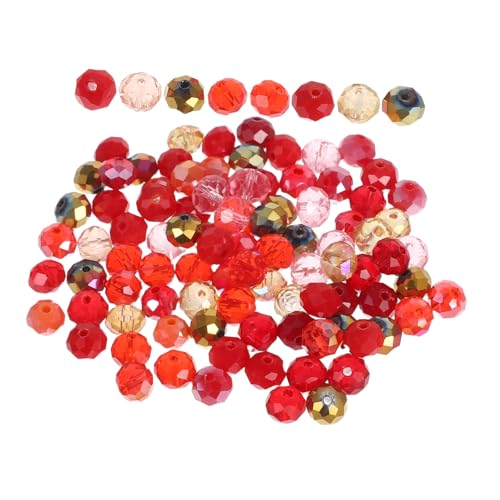 COOPHYA 100 Stück Multifunktionale Perlen für Armbänder und Ohrringe Glänzende Haltbare Diy Schmuckzubehörteile Roter Farbvariation COOPHYA 100 Stück Multifunktionale Perlen für Armbänder und Ohrringe Glänzende Haltbare Diy Schmuckzubehörteile Roter Farbvariation von COOPHYA