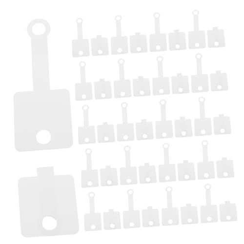 COOPHYA 100 Stück Preisschilder für Schmuck Selbstklebende Markierungsetiketten für Kleidung Weiße Schmuckdisplaykarten Handgefertigtem mit Viel Platz für Informationen COOPHYA 100 Stück Preisschilder für Schmuck Selbstklebende Markierungsetiketten für Kleidung Weiße Schmuckdisplaykarten Handgefertigtem mit Viel Platz für Informationen von COOPHYA