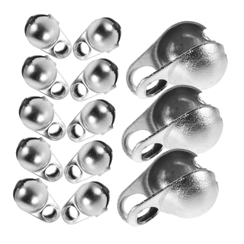 COOPHYA 100 Stück Schmuckzubehör Charm Verbinder Verschlüsse Für Armbänder Verbindungsverschluss Schmuckverschlüsse Verschluss Für Tasche Metalltasche Dekorative Schnallen von COOPHYA