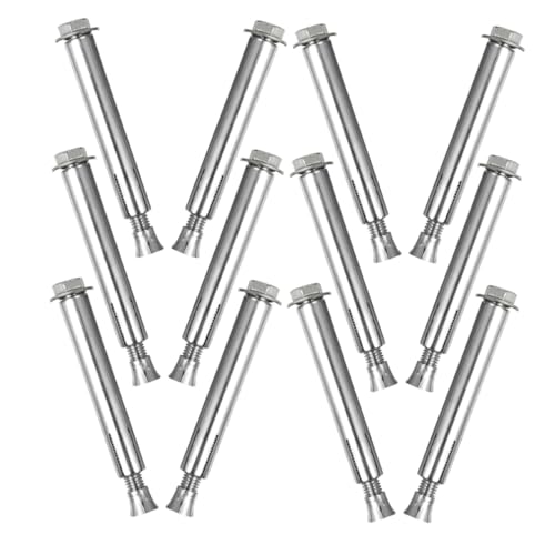 COOPHYA 12 Stück Hochfeste Vibration Resistente Befestigungen für Verkehrsberuhigung Betonoberflächen COOPHYA 12 Stück Hochfeste Vibration Resistente Befestigungen für Verkehrsberuhigung Betonoberflächen von COOPHYA