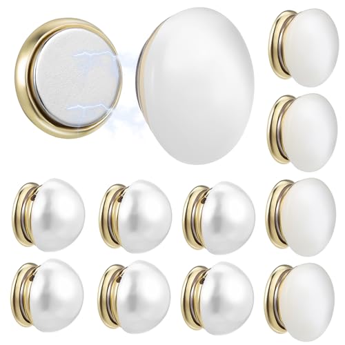COOPHYA 12 Stück Magnetische Broschen für Kleidung Teiliges mit Kunstperlen Sicheres Ankleiden für Hochzeitsvorhänge Schals und Mehr Lösung für Stilvolle Outfits COOPHYA 12 Stück Magnetische Broschen für Kleidung Teiliges mit Kunstperlen Sicheres Ankleiden für Hochzeitsvorhänge Schals und Mehr Lösung für Stilvolle Outfits von COOPHYA