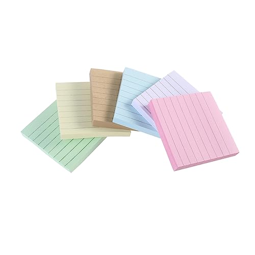 COOPHYA 12 Stück Teiliges Mini Notizbuch Candy Farben Tragbare Linierte Notizblöcke für Büro Schule und Zuhause Gelb Kraftpapier und Grün Zufällige Farbe Zufällige Farbe von COOPHYA
