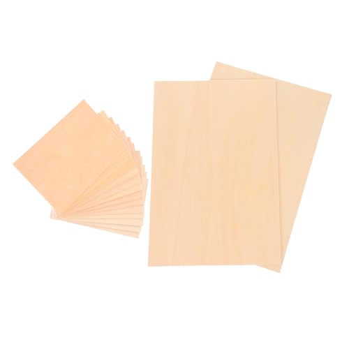 COOPHYA 14 Stück Balsaholz Sperrholzplatten Dünne Bastelplatten für Diy Projekte für Gravieren und Modellbauxmm COOPHYA 14 Stück Balsaholz Sperrholzplatten Dünne Bastelplatten für Diy Projekte für Gravieren und Modellbauxmm von COOPHYA