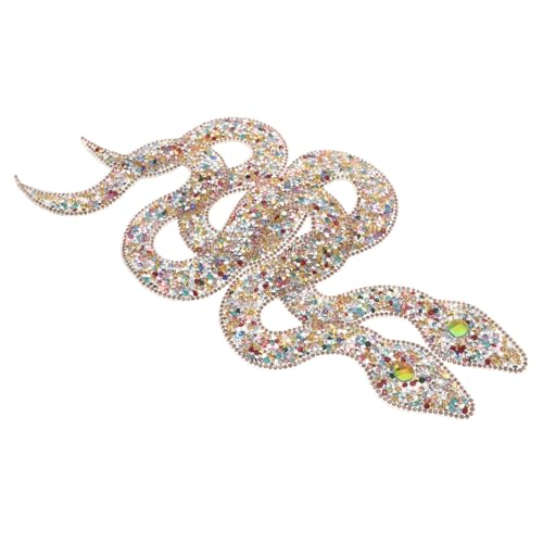 COOPHYA 2 Stück Hot Diamond Stoffflicken Schlangenflicken Für Kleidung Strass Perlenflicken Kleidungszubehörflicken Strassflicken Für Kleidung Strass Schlangen Perlenflicken Kieselgel COOPHYA 2 Stück Hot Diamond Stoffflicken Schlangenflicken Für Kleidung Strass Perlenflicken Kleidungszubehörflicken Strassflicken Für Kleidung Strass Schlangen Perlenflicken Kieselgel von COOPHYA
