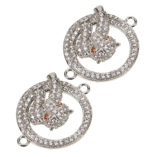 COOPHYA 2 Stück Schlangenkopf Verbindungsschnalle, Schmuck Halskettenverschlüsse, Armbandverschluss Konverter, Schmuckverschlüsse, Verschlüsse, Verschluss Für Schmuck, von COOPHYA