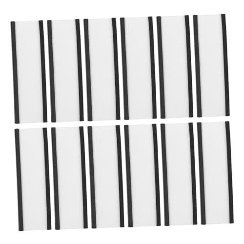 COOPHYA 20 Sätze Magnetische Etikettenhalter Wiederverwendbare Clip Halter für Regale Transparente Kartenhalter für Lagerorganisation und Bürobedarf Robust von COOPHYA
