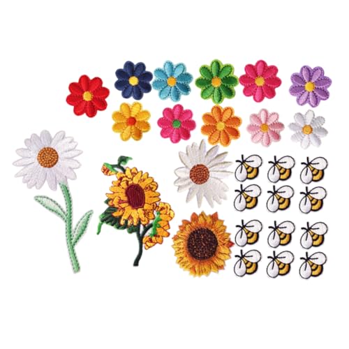COOPHYA 27 Stück Süße Bienen und Applikationen für Diy Projekte für Kleidung Jacken Hüte Taschen Einfach Anzubringen und Langlebig COOPHYA 27 Stück Süße Bienen und Applikationen für Diy Projekte für Kleidung Jacken Hüte Taschen Einfach Anzubringen und Langlebig von COOPHYA