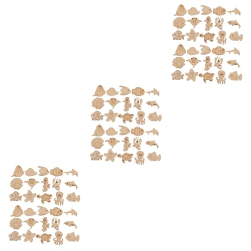 COOPHYA 3 Sätze Holzschnitt Meerestiere Diy Holzdeko Unvollendete Holzfiguren Für Bastelprojekte Für Hochzeiten Und Partys Natürliche Holzplatten Dekorieren 200 Stück * 3 COOPHYA 3 Sätze Holzschnitt Meerestiere Diy Holzdeko Unvollendete Holzfiguren Für Bastelprojekte Für Hochzeiten Und Partys Natürliche Holzplatten Dekorieren 200 Stück * 3 von COOPHYA