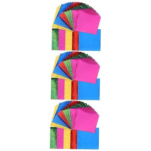 COOPHYA 3 Sätze Origami- Papier Origami Für Anfänger Diy Liefert Origami-karte 150 Stück * 3 von COOPHYA