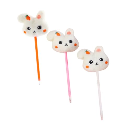COOPHYA 3 Stücke Bunny Kugelschreiber Kawaii Stationären Kawaii Schreibwaren Bunny Stifte COOPHYA 3 Stücke Bunny Kugelschreiber Kawaii Stationären Kawaii Schreibwaren Bunny Stifte von COOPHYA
