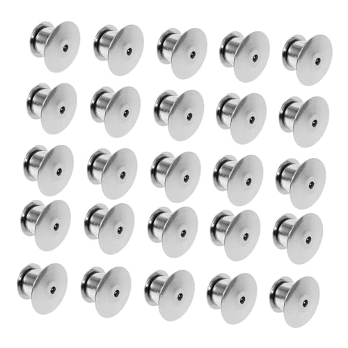 COOPHYA 30 Stück Nadelhalter, Nadelhalter Aus Metall, Nadelrücken Für Hüte, DIY Zubehör, Professioneller Nadelhalter, Professioneller Nadelstift, Verschleißfester Nadelhalter, Nadelhalter von COOPHYA
