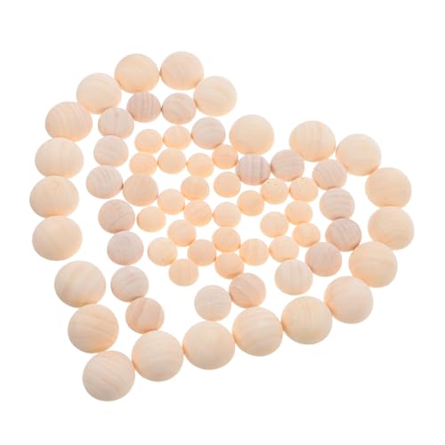 COOPHYA 300 Stück Halbe Holzperlen Unlackiert Diy Bastelmaterial für Projekte Montessori Natürliche Holzkunst für Dekoration COOPHYA 300 Stück Halbe Holzperlen Unlackiert Diy Bastelmaterial für Projekte Montessori Natürliche Holzkunst für Dekoration von COOPHYA