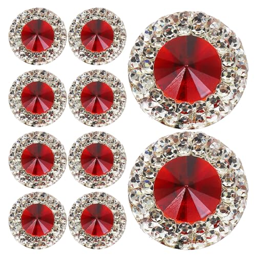 COOPHYA 40 Stück Glitzernde Diy Strasssteine für Schmuck Haarspangen und Nagelkunst Runde und Flache Verzierungen Hochwertigem Harz COOPHYA 40 Stück Glitzernde Diy Strasssteine für Schmuck Haarspangen und Nagelkunst Runde und Flache Verzierungen Hochwertigem Harz von COOPHYA