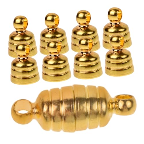 COOPHYA 5 Stück Armbandverschlüsse Für Halsketten, DIY Verschluss, Schmuckverschlüsse, Halskettenverschlüsse, Schichtverschlüsse, Halskettenverschlüsse, Schmuckherstellung von COOPHYA