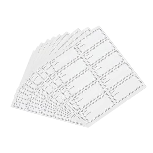 COOPHYA 50 Blatt Datumsetiketten Aufkleber, Einmachglas Etiketten, Abnehmbare Lebensmittel Datumsetiketten, Etiketten Für Gläser, Lebensmitteletiketten, Aufkleber, Lebensmittelbehälter von COOPHYA