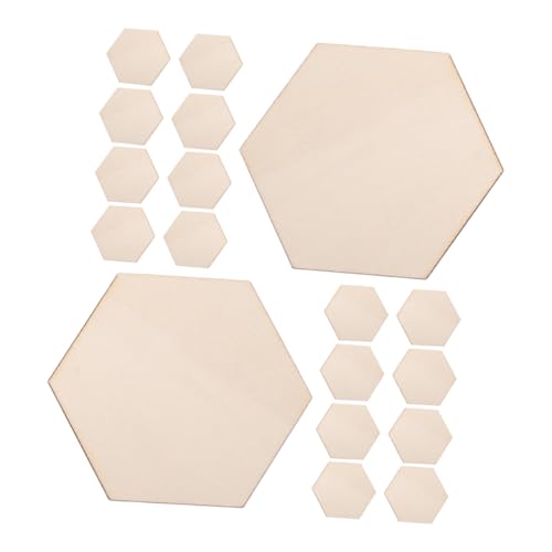 COOPHYA 50 Stück Blanko Holz Sechseck Scheiben für Diy Bastelprojekte Unbehandelte Holzstücke Naturfarbe für Malerei und Dekoration Zuhause COOPHYA 50 Stück Blanko Holz Sechseck Scheiben für Diy Bastelprojekte Unbehandelte Holzstücke Naturfarbe für Malerei und Dekoration Zuhause von COOPHYA