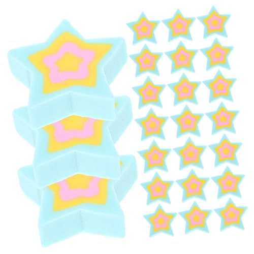 COOPHYA 50 Stück Kawaii Mini Radiergummis Sternform Multifunktionale Mini Radierer für Schule Büro und Zuhause Handliche Süße Radierer für Kreative Schreibprojekte COOPHYA 50 Stück Kawaii Mini Radiergummis Sternform Multifunktionale Mini Radierer für Schule Büro und Zuhause Handliche Süße Radierer für Kreative Schreibprojekte von COOPHYA
