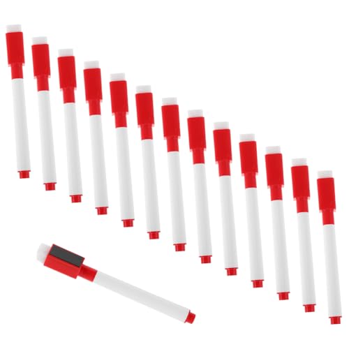 COOPHYA 50 Stück Magnetische Whiteboard Marker Doppelmagnet Trocken Abwischbare Marker Trocken Abwischbare Marker Mit Magnet Trocken Abwischbare Magnetische Marker Feine Spitze von COOPHYA