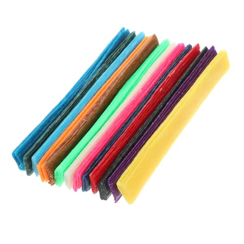 COOPHYA 52 Stück Biegbaren Wachsstäbchen für Teiliges Diy Bastelset Wiederverwendbare Klebrige Wachs Garnstäbchen für Projekte und Kindergärten Leicht und Tragbar Farben von COOPHYA