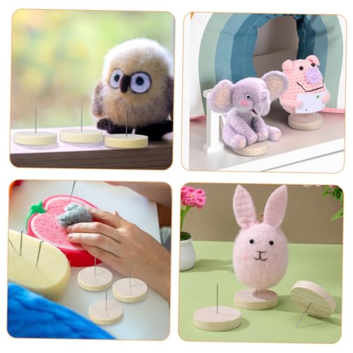COOPHYA 6 Sätze Puppenständer Holz Teilig Stabiler Halter für DIY Häkelpuppen für Präsentation Handgefertigter Kunstwerke Langlebig und Einfach zu Verwenden für Puppenzubehör COOPHYA 6 Sätze Puppenständer Holz Teilig Stabiler Halter für DIY Häkelpuppen für Präsentation Handgefertigter Kunstwerke Langlebig und Einfach zu Verwenden für Puppenzubehör von COOPHYA