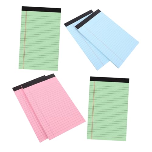COOPHYA 6 Stück Liniert Notizblöcke Pastellfarben Praktische Schreibpads für Schule Büro und Zuhause Format Notizen und Memos COOPHYA 6 Stück Liniert Notizblöcke Pastellfarben Praktische Schreibpads für Schule Büro und Zuhause Format Notizen und Memos von COOPHYA