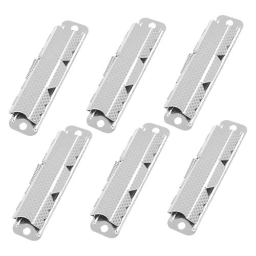 COOPHYA 6 Stück Teiliges Metall Klammern für Klemmbretter Büroklammern zur Dokumentenbindung Installieren und Praktisch für Schule und Büro COOPHYA 6 Stück Teiliges Metall Klammern für Klemmbretter Büroklammern zur Dokumentenbindung Installieren und Praktisch für Schule und Büro von COOPHYA