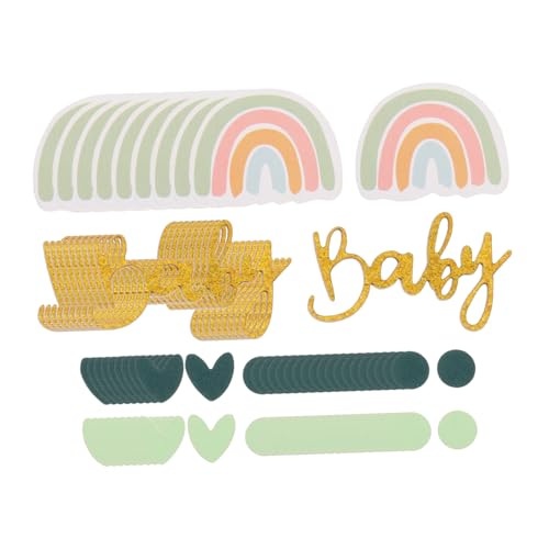 COOPHYA 60 Stück Baby Konfetti Baby Shower Tischdekoration Baby Shower Tischdekorationen Gender Reveal Dekorationen Baby Shower Dekorationen Baby Shower Konfetti Tischkonfetti Hochzeit von COOPHYA