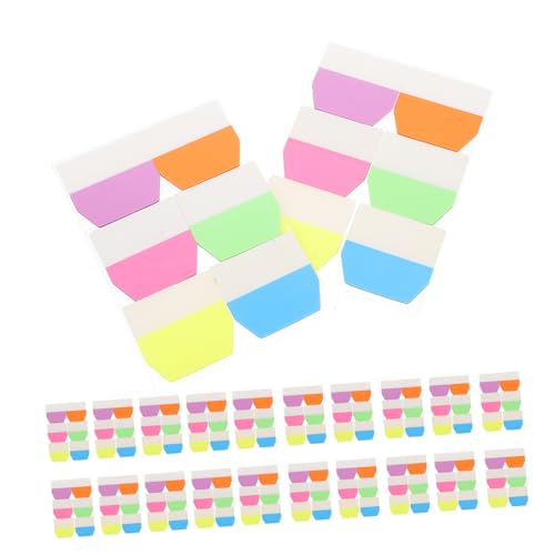 COOPHYA 600 Stück Selbstklebende Index Tabs Wiederverwendbare Annotationstabs für Notizbücher Transparente Lesezeichen Fluoreszierenden Studium und Organisation COOPHYA 600 Stück Selbstklebende Index Tabs Wiederverwendbare Annotationstabs für Notizbücher Transparente Lesezeichen Fluoreszierenden Studium und Organisation von COOPHYA