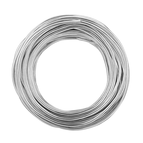 COOPHYA Aluminiumdraht Biegsamer Draht für Schmuckherstellung Floristik und Diy Projekte Leicht und Vielseitig für Anwendungen von COOPHYA