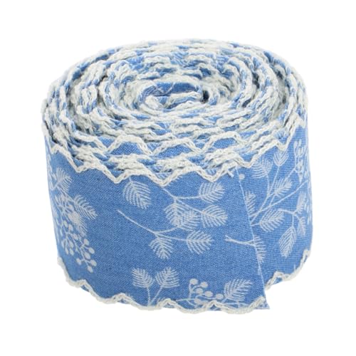 COOPHYA Denimband mit Spitzenrand Robustes Jeansstoffband für Diy Projekte Haarschmuck und Yards für Kreative Designs und Vielseitige Anwendungen von COOPHYA