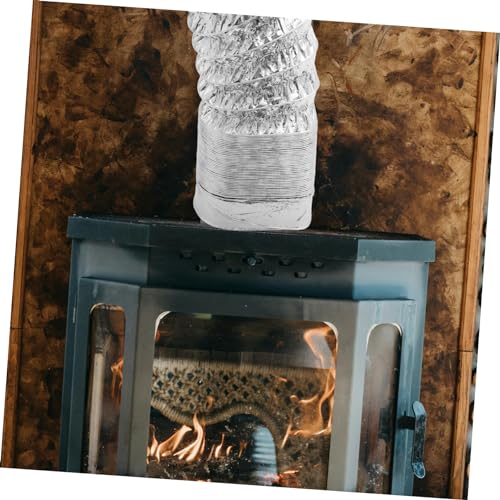 COOPHYA Hochtemperaturbeständiger Aluminiumfolie Flexrohr Durchmesser Doppellagiger Verstärkter Abluftschlauch für Lüftungssysteme Flexibel Feuerfest Geeignet für Hvac Badezimmer COOPHYA Hochtemperaturbeständiger Aluminiumfolie Flexrohr Durchmesser Doppellagiger Verstärkter Abluftschlauch für Lüftungssysteme Flexibel Feuerfest Geeignet für Hvac Badezimmer von COOPHYA