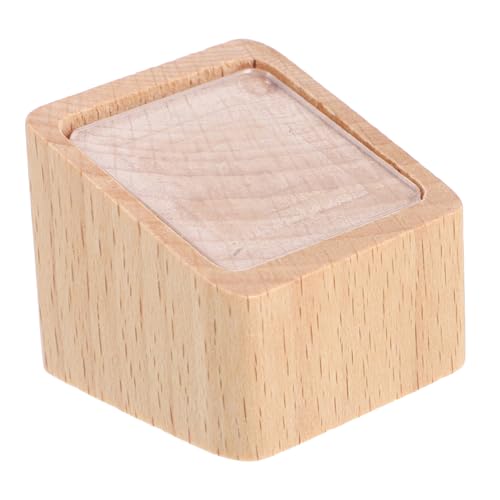 COOPHYA Hölzernes Etiketten Displayschild, Tischkartenhalter Aus Holz, Regaletikettenhalter, Tischschildhalter, Visitenkartenhalter Aus Holz, Tischkartenhalter, Etikettenhalter Aus Acryl, von COOPHYA